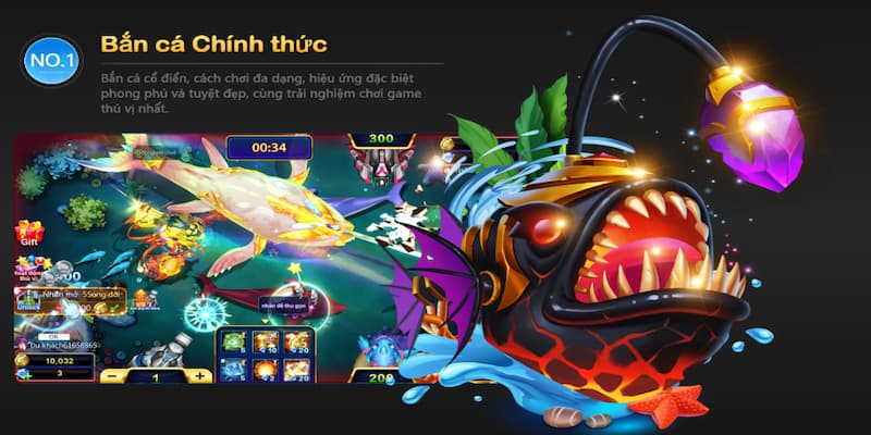 Bắn cá hổ đen Net88