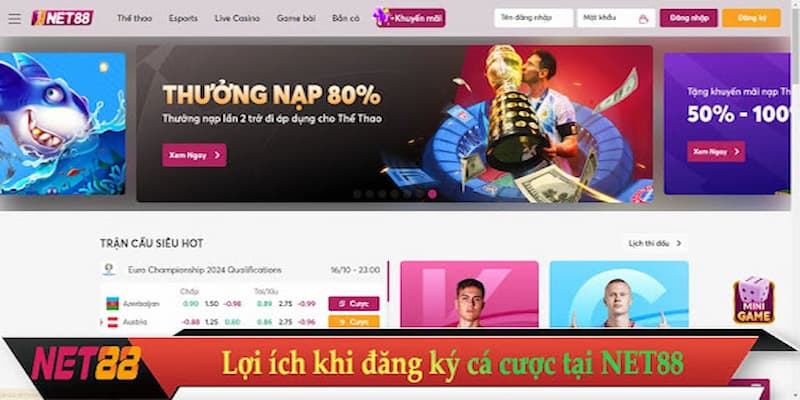 Đăng ký Net88 Các bước đơn giản để Đăng ký Net88